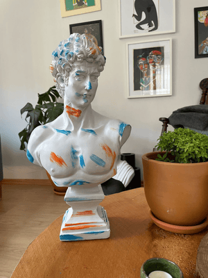 Pop David Bust Statue - David Bust statue for sale