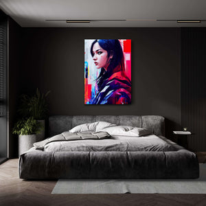 Cyberpunk Modern Geisha Art | MusaArtGallery™