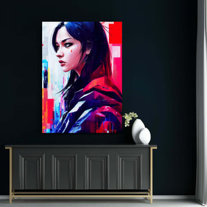Cyberpunk Modern Geisha Art | MusaArtGallery™