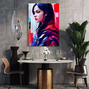 Cyberpunk Modern Geisha Art | MusaArtGallery™