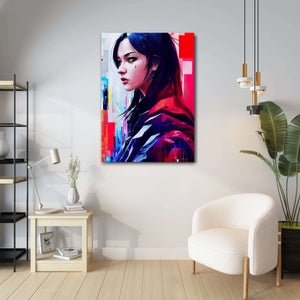 Cyberpunk Modern Geisha Art | MusaArtGallery™