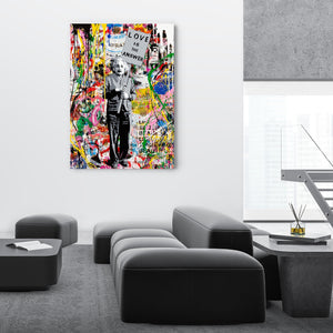 Love is the Answer Canvas - Pop Canvas