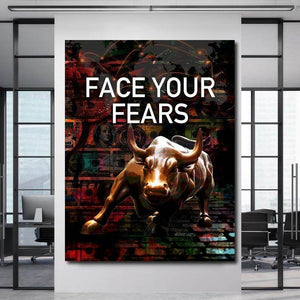 Face your Fears Canvas 