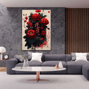 Floral Japanese Wall Decor | MusaArtGallery™ 