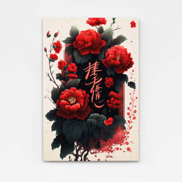 Floral Japanese Wall Decor | MusaArtGallery™ 