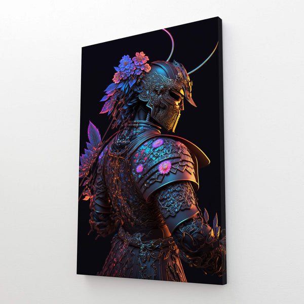 Floral Samurai Wall Art | MusaArtGallery™ 