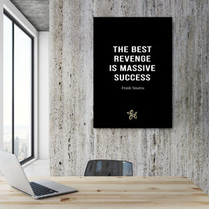 Frank Sinatra Quote Canvas - Motivational Wall Art