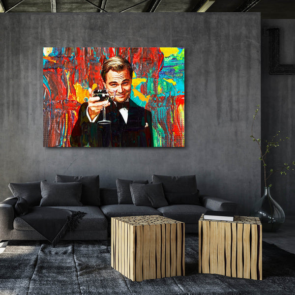 Great Gatsby Canvas - Leonardo Dicaprio Wall Art