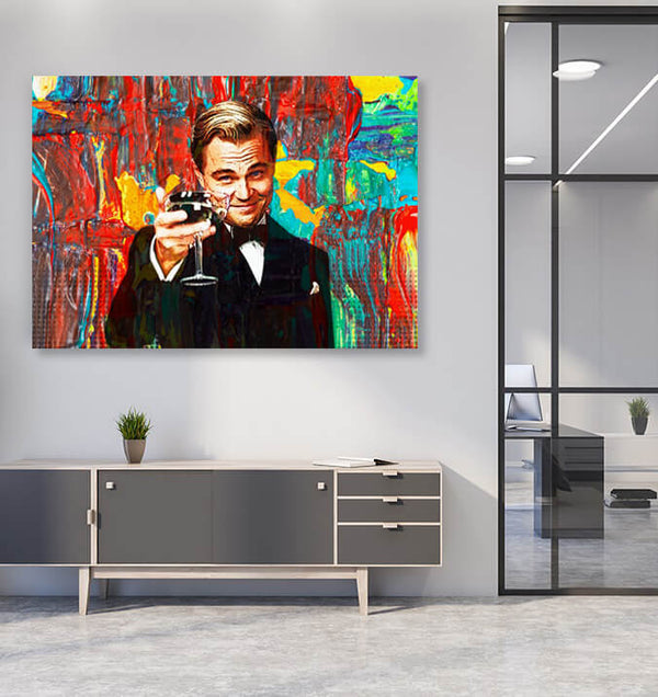 Great Gatsby Canvas - Leonardo Dicaprio Wall Art