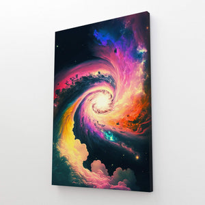 Galaxy Abstract Wall Art | MusaArtGallery™ 