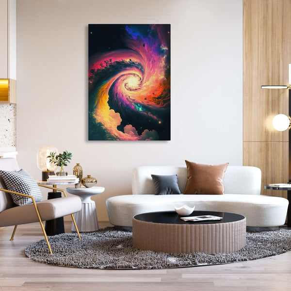 Galaxy Abstract Wall Art | MusaArtGallery™ 