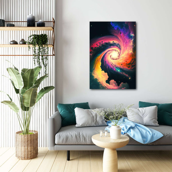 Galaxy Abstract Wall Art | MusaArtGallery™ 