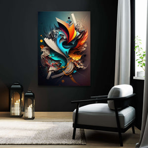 Geometric Abstract Wall Art | MusaArtGallery™