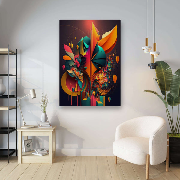 Geometric Colorful Abstract Art | MusaArtGallery™