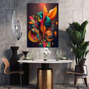 Geometric Colorful Abstract Art | MusaArtGallery™