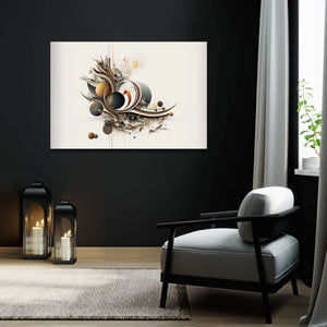 Geometric Cubism Abstract Art | MusaArtGallery™