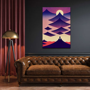 Geometric Japanese wall Art | MusaArtGallery™ 