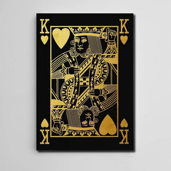 Classic King of Hearts Art | MusaArtGallery™