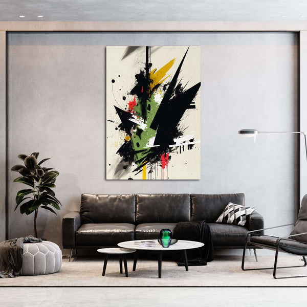 Green Abstract Wall Art | MusaArtGallery™