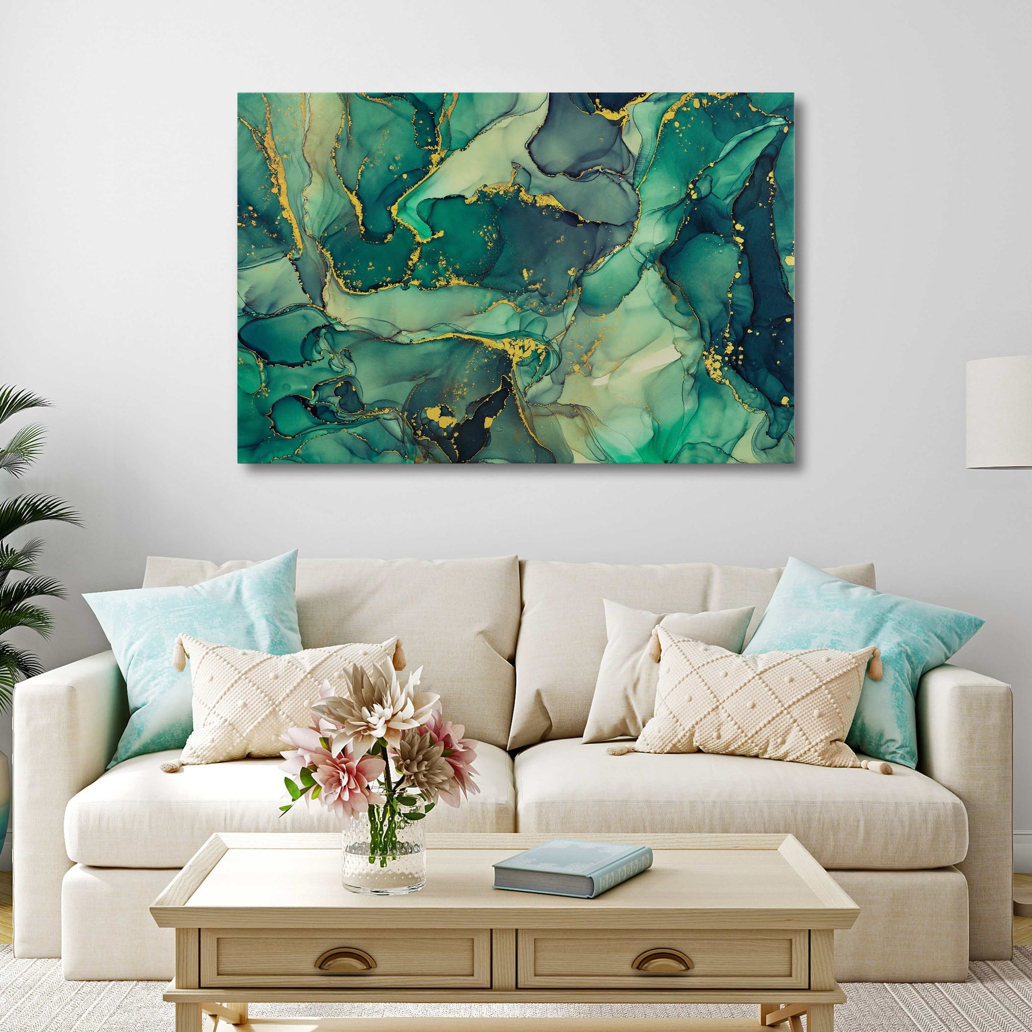 Green Marble Art | MusaArtGallery™