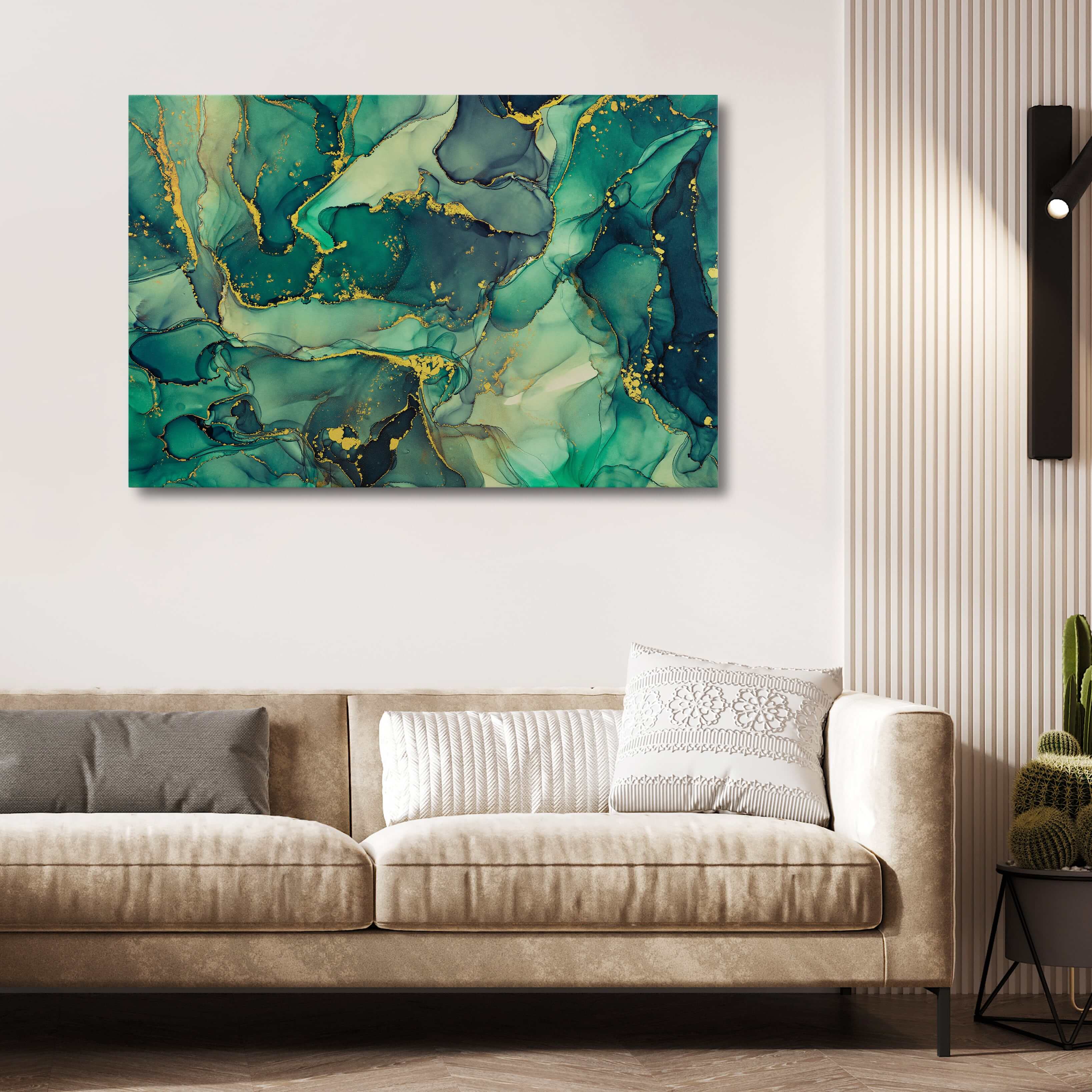 Green Marble Art | MusaArtGallery™