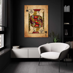Jack of Clubs Wall Art  MusaArtGallery™
