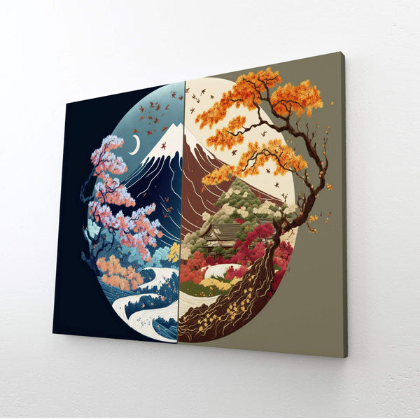 Japanese Four Seasons Wall Art | MusaArtGallery™ 