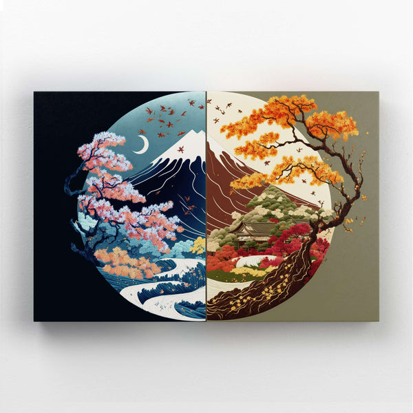 Japanese Four Seasons Wall Art | MusaArtGallery™ 