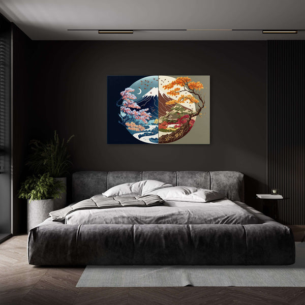 Japanese Four Seasons Wall Art | MusaArtGallery™ 