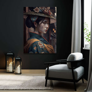 Japanese Geisha Wall Art | MusaArtGallery™ 