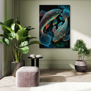 Japanese Koi Fish Art | MusaArtGallery™ 
