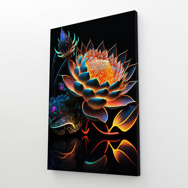 Japanese Lotus Flower Art | MusaArtGallery™