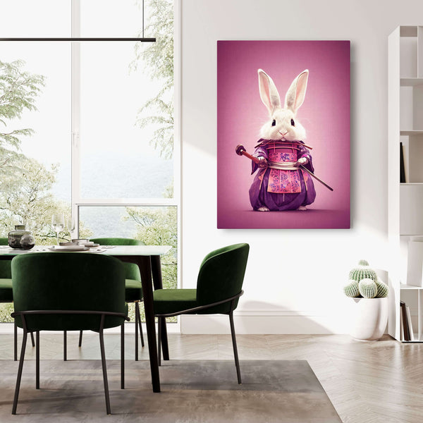 Japanese Rabbit Wall Art | MusaArtGallery™ 