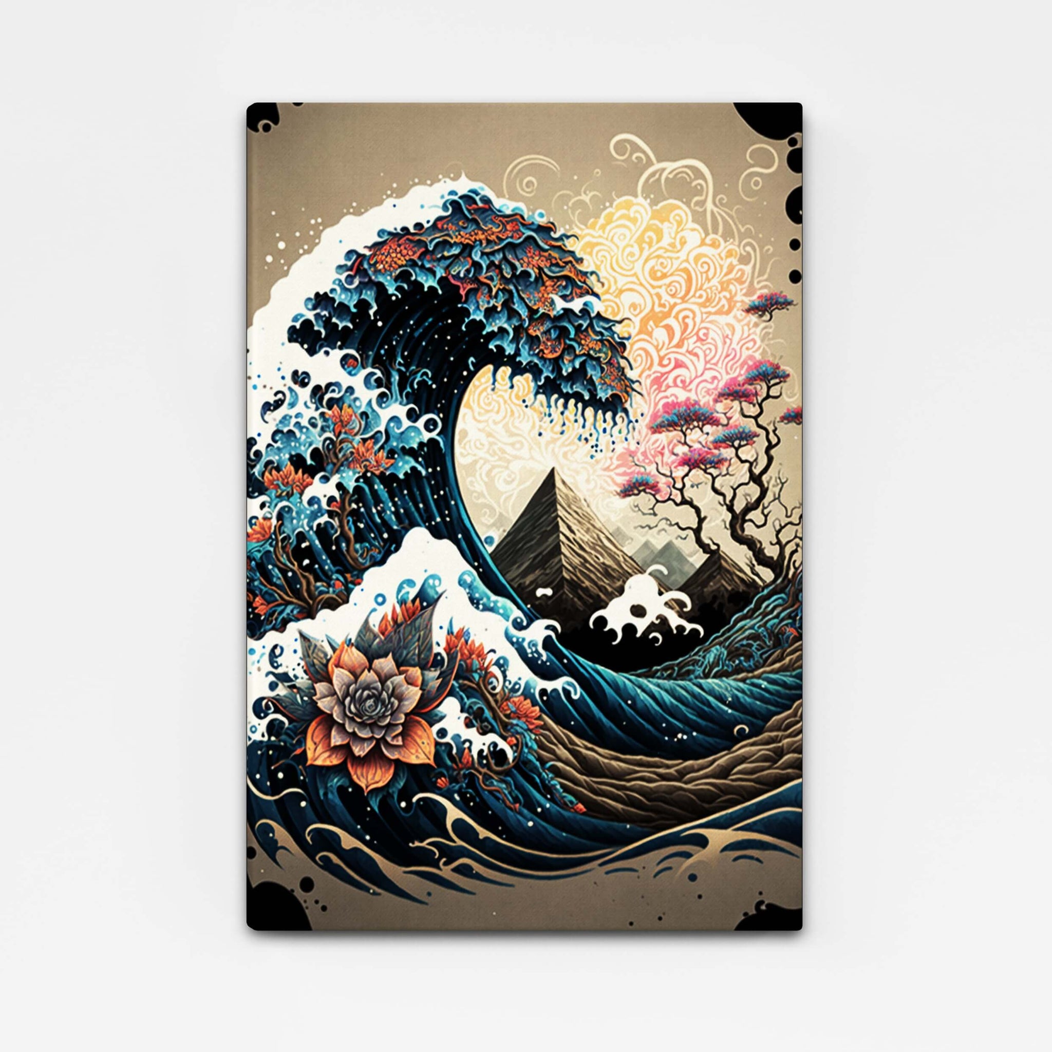 Japanese Wave Wall Art MusaArtGallery™