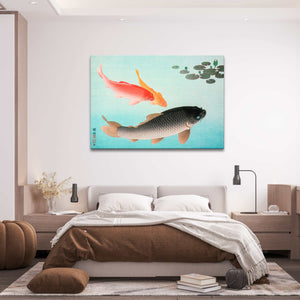 Japanese Koi wall Art | MusaArtGallery™ 