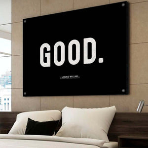 Jocko Willink Art - Quote Canvas