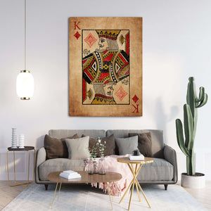 King of Hearts Wall Art | MusaArtGallery™