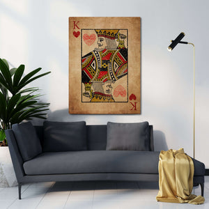 King of Hearts Wall Art | MusaArtGallery™