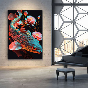 Koi Fish Japanese Art | MusaArtGallery™ 