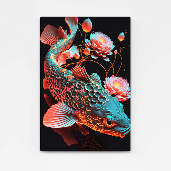 Koi Fish Japanese Art | MusaArtGallery™ 