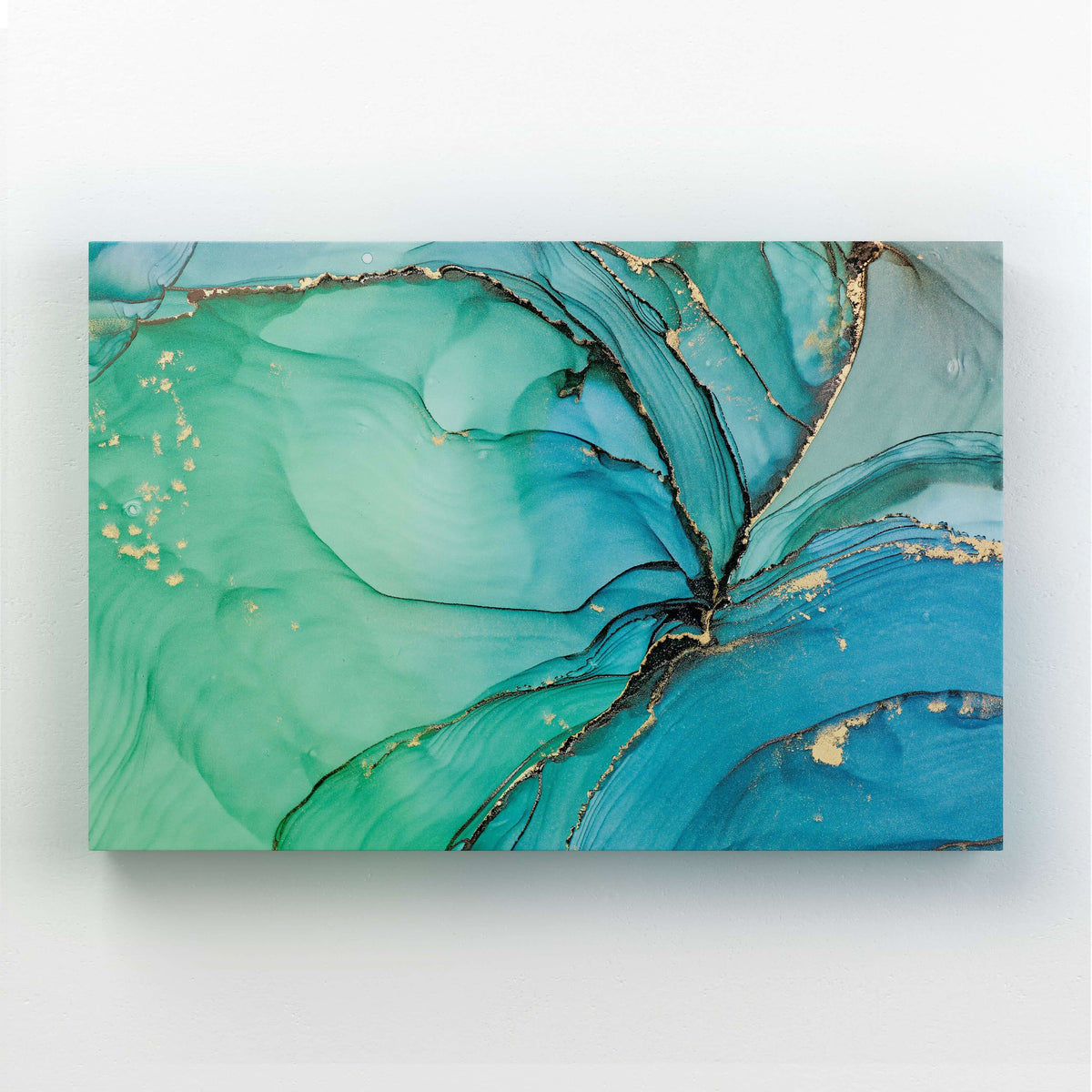 Light Green Marble Art | MusaArtGallery™