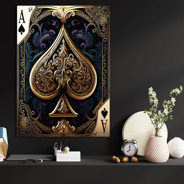 Luxurious Ace of Spades Art | MusaArtGallery™