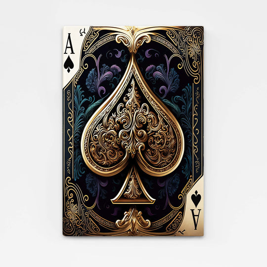 Luxurious Ace of Spades Art | MusaArtGallery™