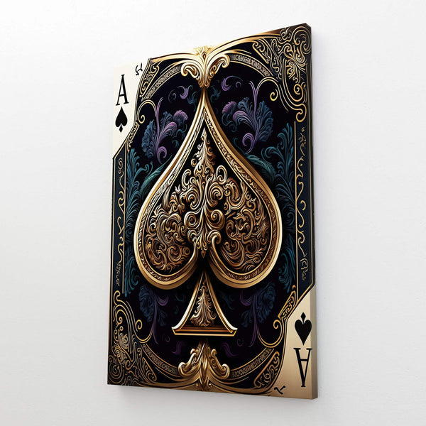 Luxurious Ace of Spades Art | MusaArtGallery™