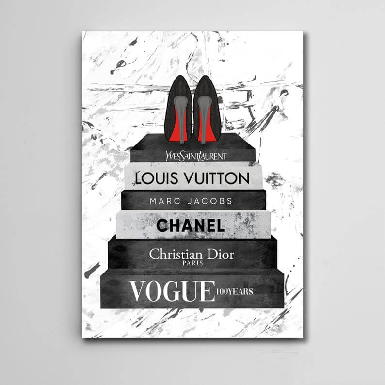 louis vuitton ,channel, and christian books