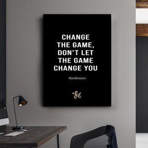 Macklemore Quote Canvas - Motivational Art
