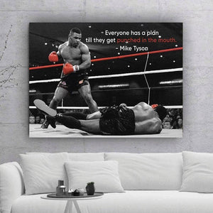 Mike Tyson motivational canvas - Mike Tyson Canvas