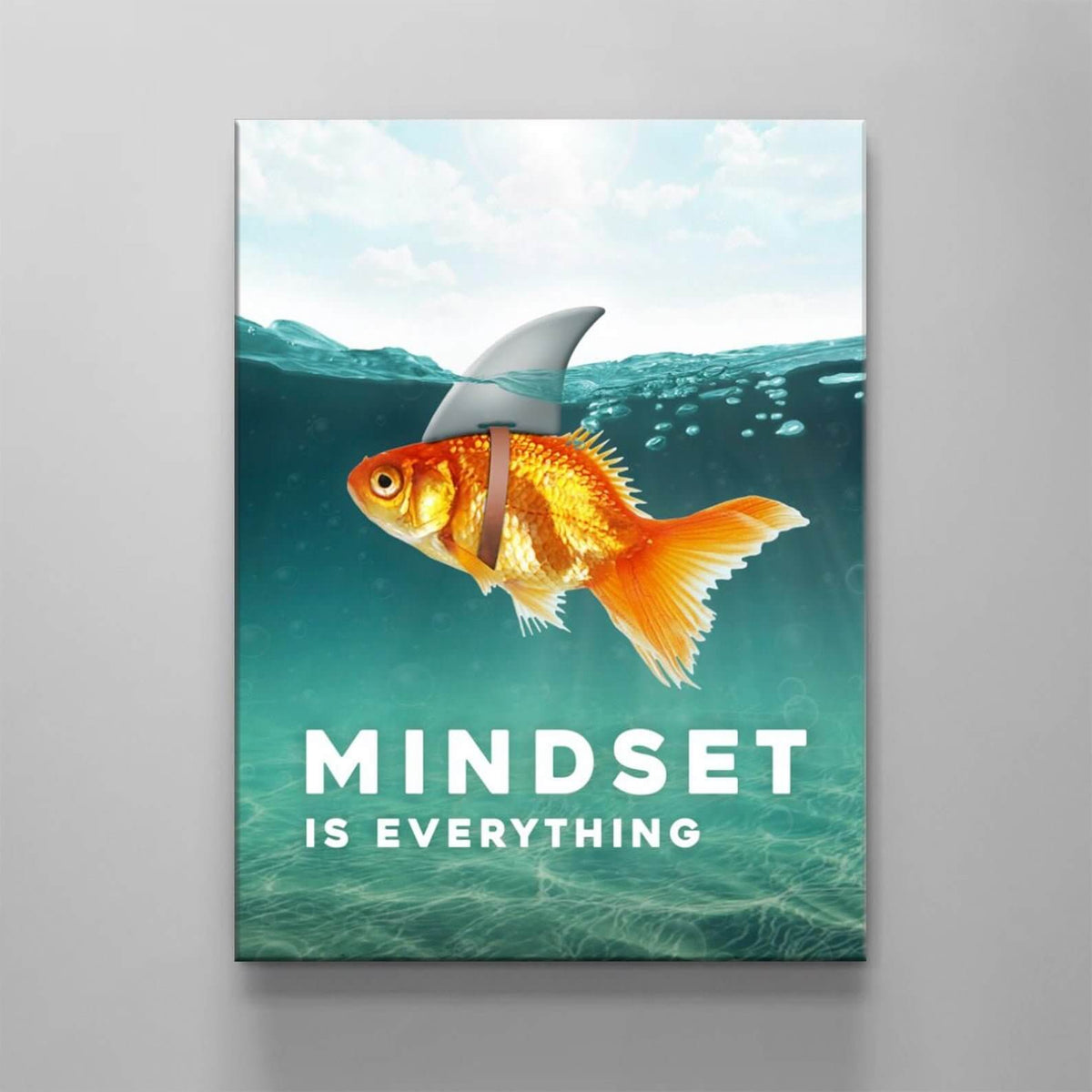 Mindset Is Everything Canvas Success Art MusaArtGallery™