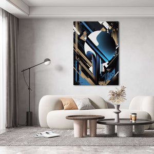 Minimal Abstract Wall Art | MusaArtGallery™ 
