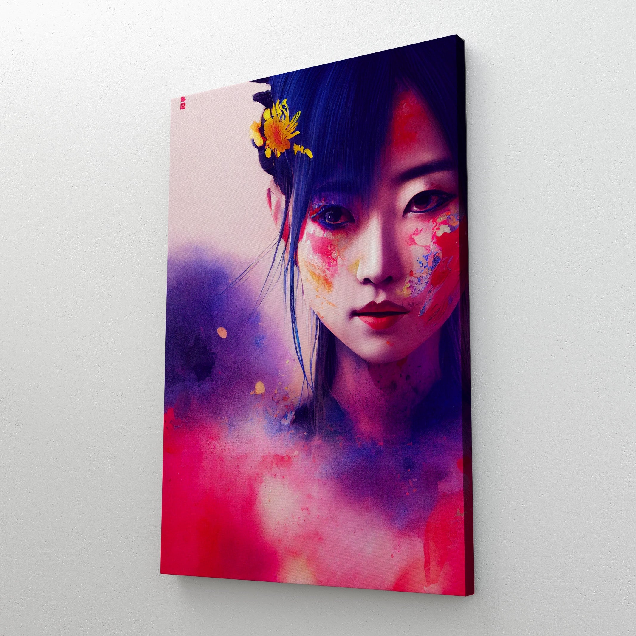 Abstract Geisha Art